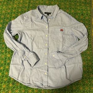 Light Blue Button-Up Shirt